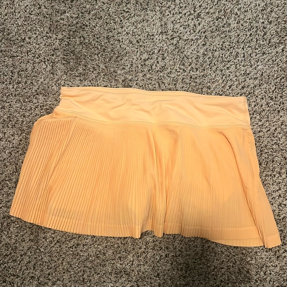Orange Lululemon Skirt